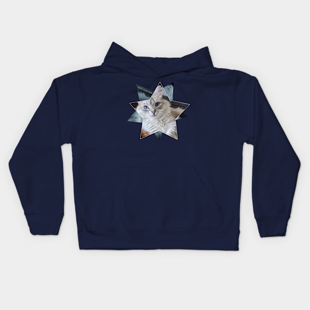 White Tiger King Kids Hoodie by WTK